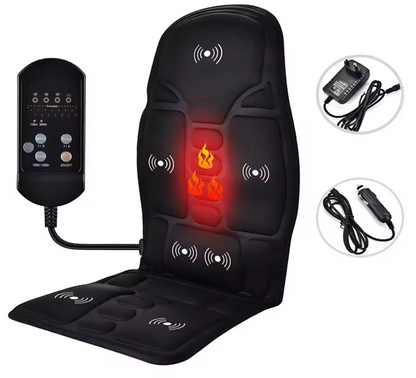Marcherelle™ – Cojín de Masaje Shiatsu Calefactable para Casa, Oficina y Coche