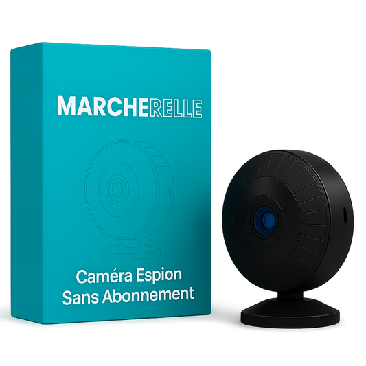 Marcherelle™ – Caméra Espion 4K WiFi avec Vision Nocturne et Détection de Mouvement