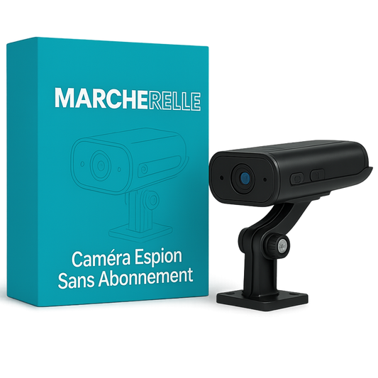 Marcherelle™ – Caméra de Surveillance Sans Fil 1080p Vision Nocturne & Détection de Mouvement