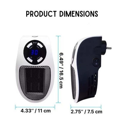 Marcherelle™ – Chauffage d’Appoint Électrique Économique & Portable