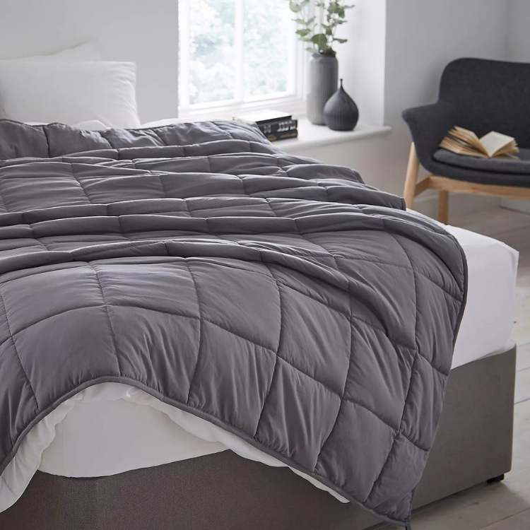 Marcherelle™ – Couverture Lestée Premium – Soulagement du Stress et Sommeil Profond