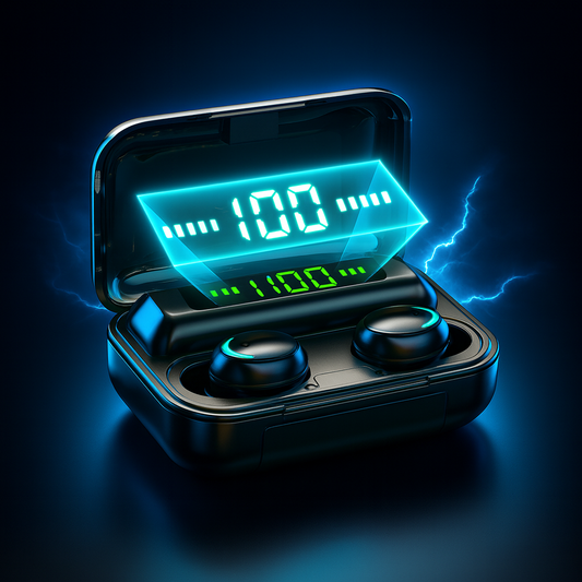 Marcherelle™ – Écouteurs Sans Fil avec Suppression du Bruit, 25h Autonomie