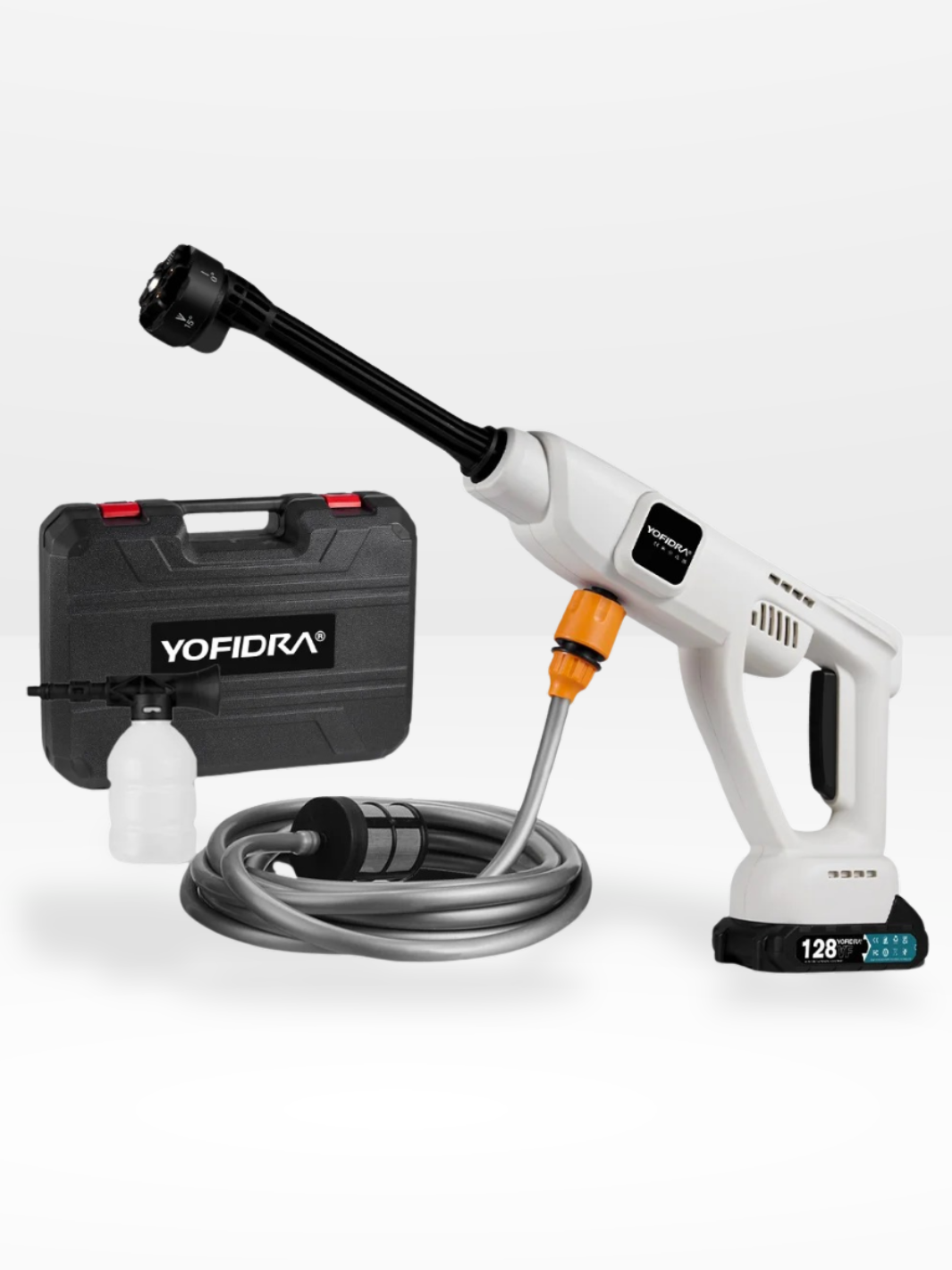 Marcherelle™ – Nettoyeur Haute Pression Sans Fil 220 Bars Multi-Accessoires