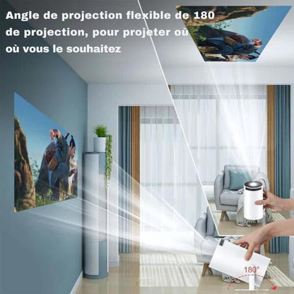 Marcherelle™ – Premium Mini Projecteur Portable 4K