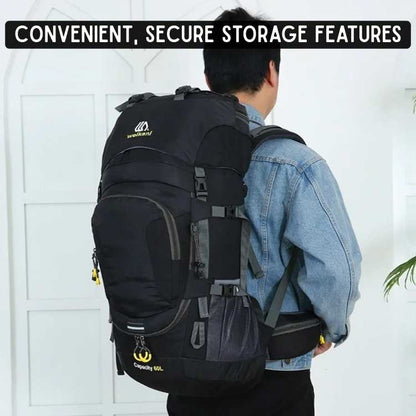 Marcherelle™ – Sac à Dos Tactique Imperméable 60 L pour Aventures Extérieures