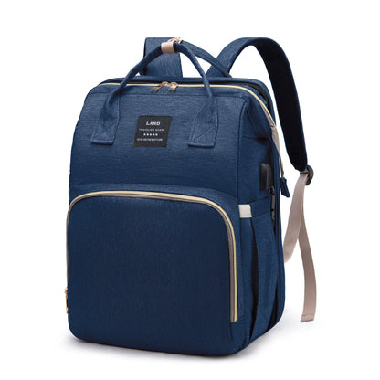 Marcherelle™ – Sac à Langer 3 en 1 avec Lit Bébé Intégré