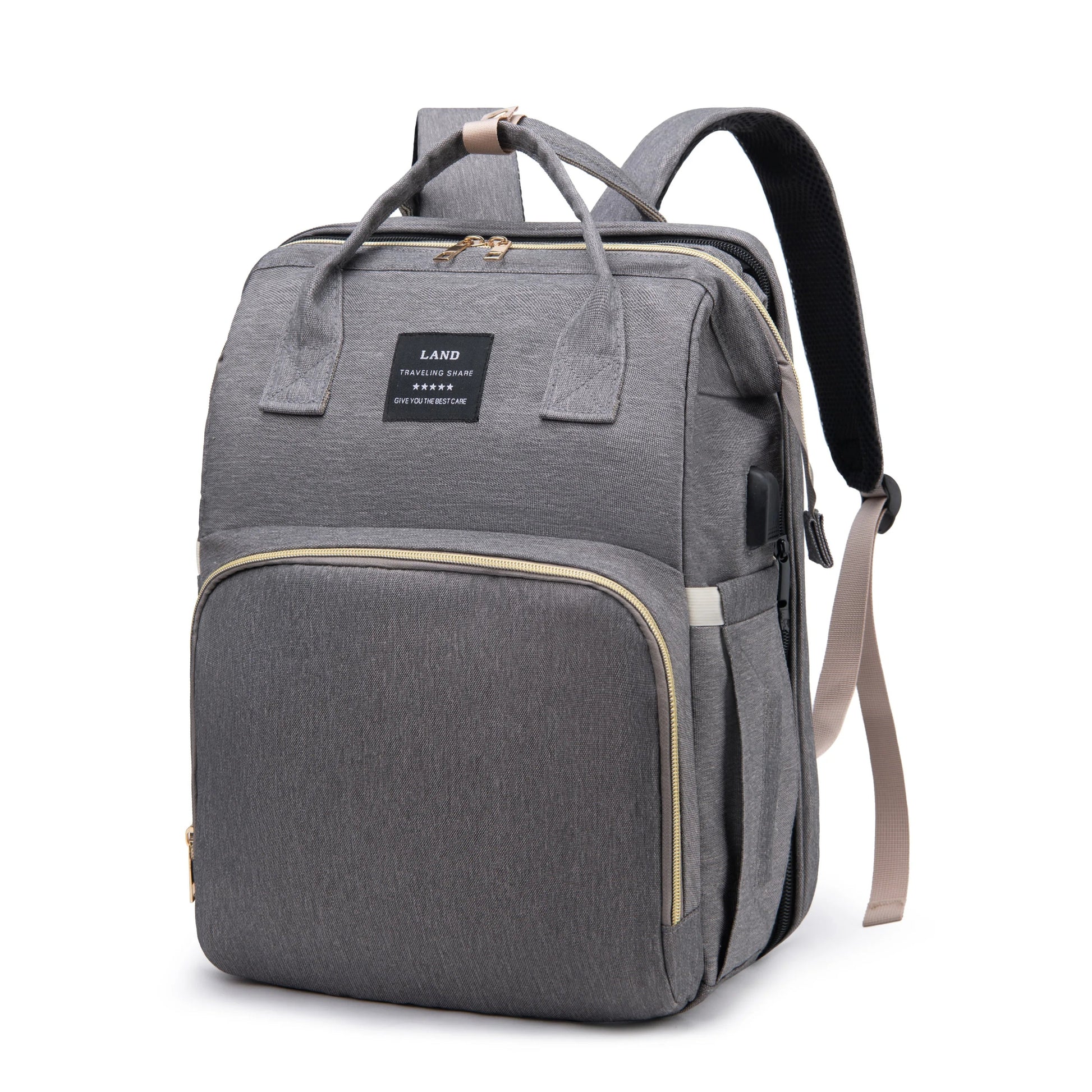 Marcherelle™ – Sac à Langer 3 en 1 avec Lit Bébé Intégré