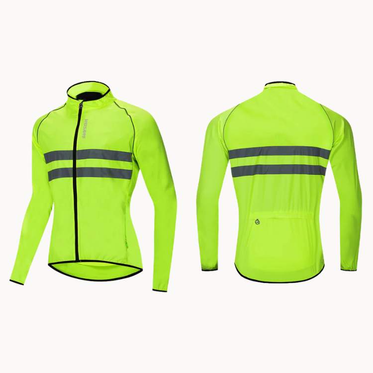 Marcherelle™ – Veste Imperméable avec Protection Coupe-Vent et Détails Réfléchissants