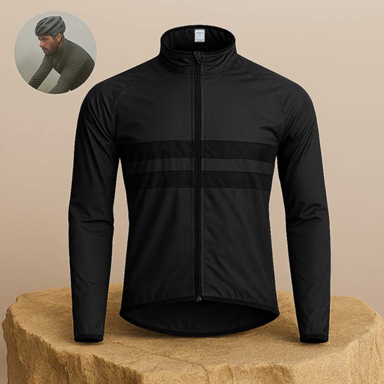 Marcherelle™ – Veste Imperméable avec Protection Coupe-Vent et Détails Réfléchissants