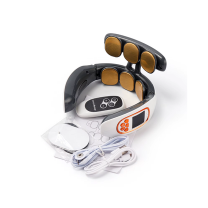 Masajeador de Cuello de Alta Gama con 6 Electrodos Ajustables