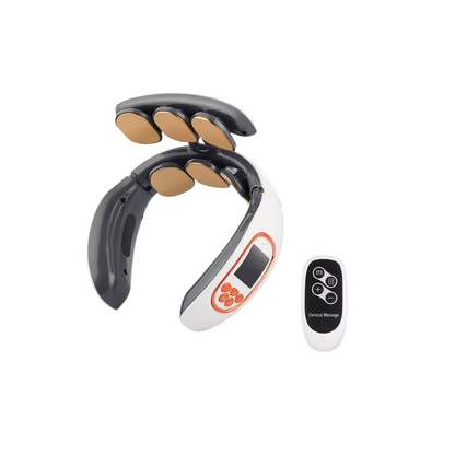 Masajeador de Cuello de Alta Gama con 6 Electrodos Ajustables