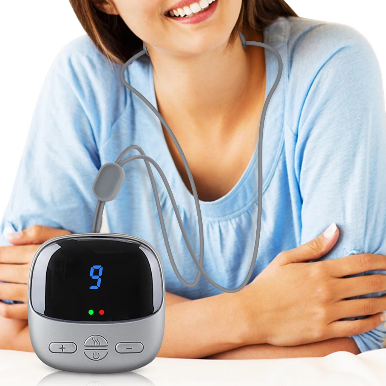 Masajeador de Cuello Eléctrico Calefactor Relajante