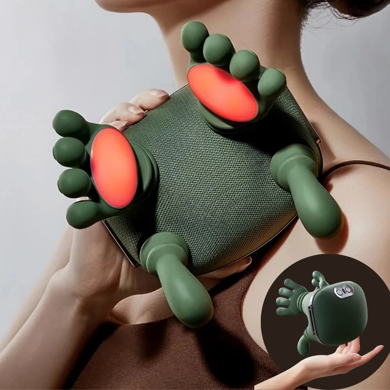 Masajeador Eléctrico para Hombros y Cuello