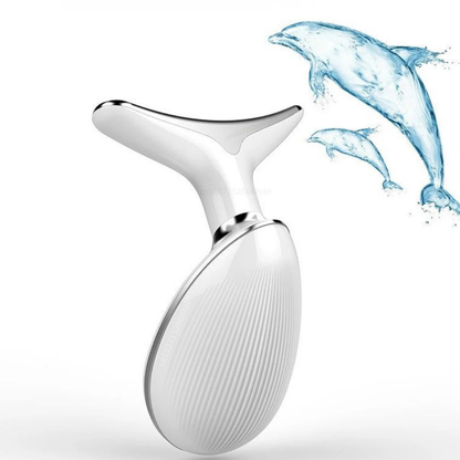 Masajeador Facial y de Cuello Antiedad con Estimulación Electromuscular