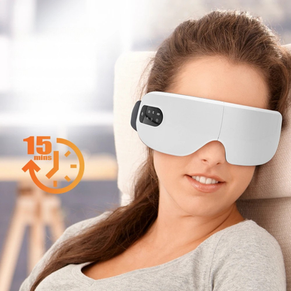 Masajeador Ocular Electrónico con Bluetooth y Función de Masaje