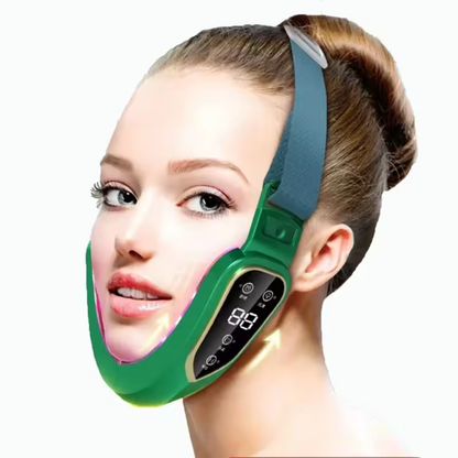 Masajeador Facial Vibratorio para Afinar el Tono de Piel