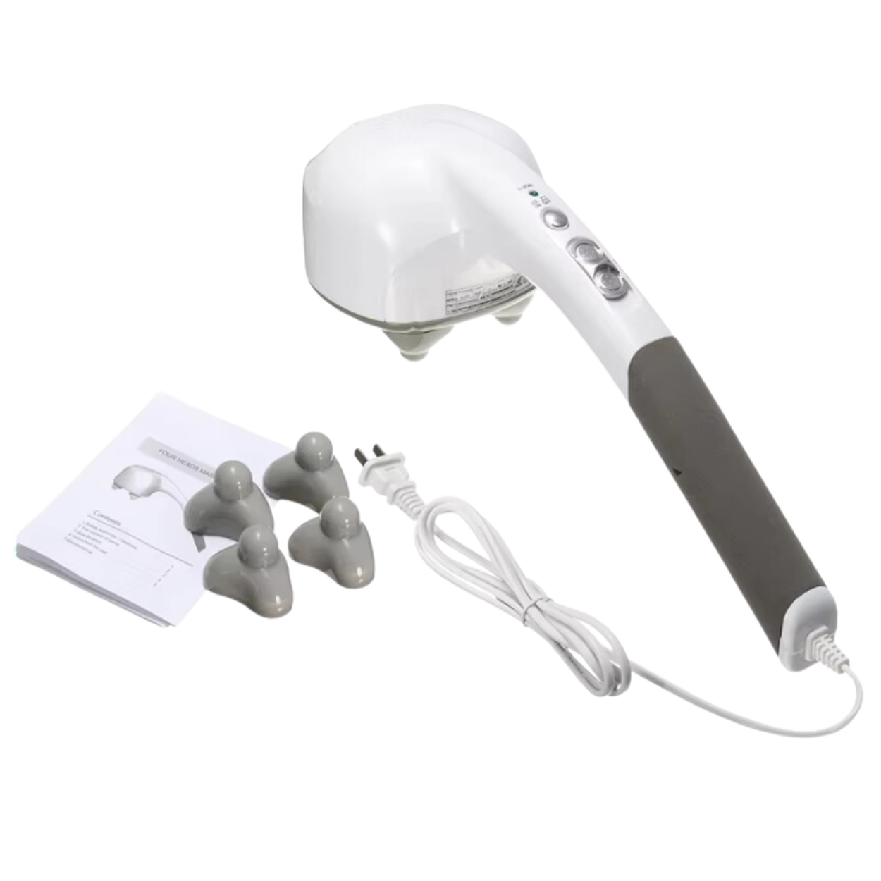 Masajeador Eléctrico Portátil Antiestrés con Vibración