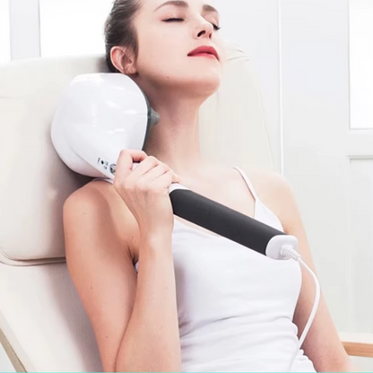 Masajeador Eléctrico Portátil Antiestrés con Vibración