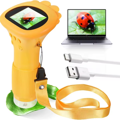 Microscopio para Niños con Pantalla Digital a Color