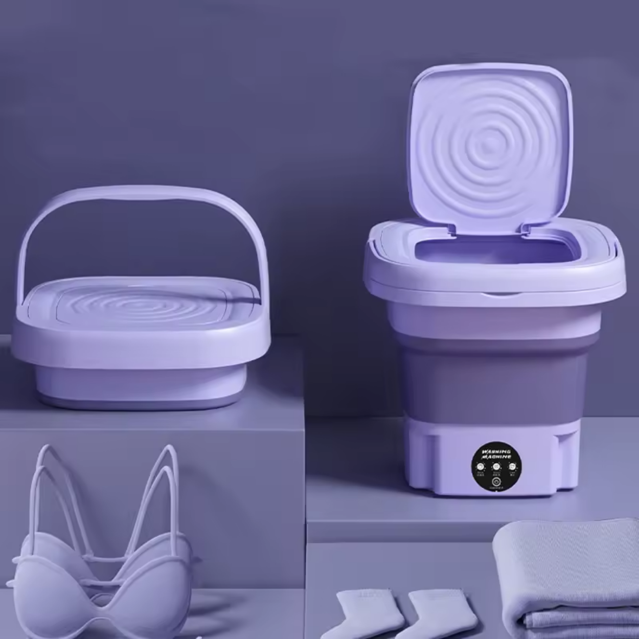 Lavadora Portátil Compacta y Ligera