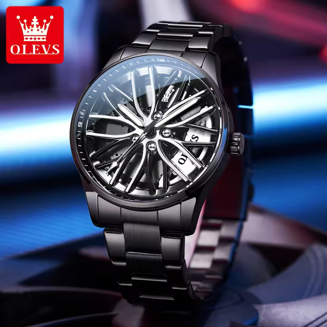 Reloj Elegante para Hombre Cronógrafo Deportivo