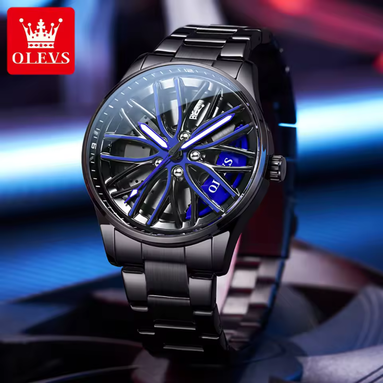 Reloj Elegante para Hombre Cronógrafo Deportivo