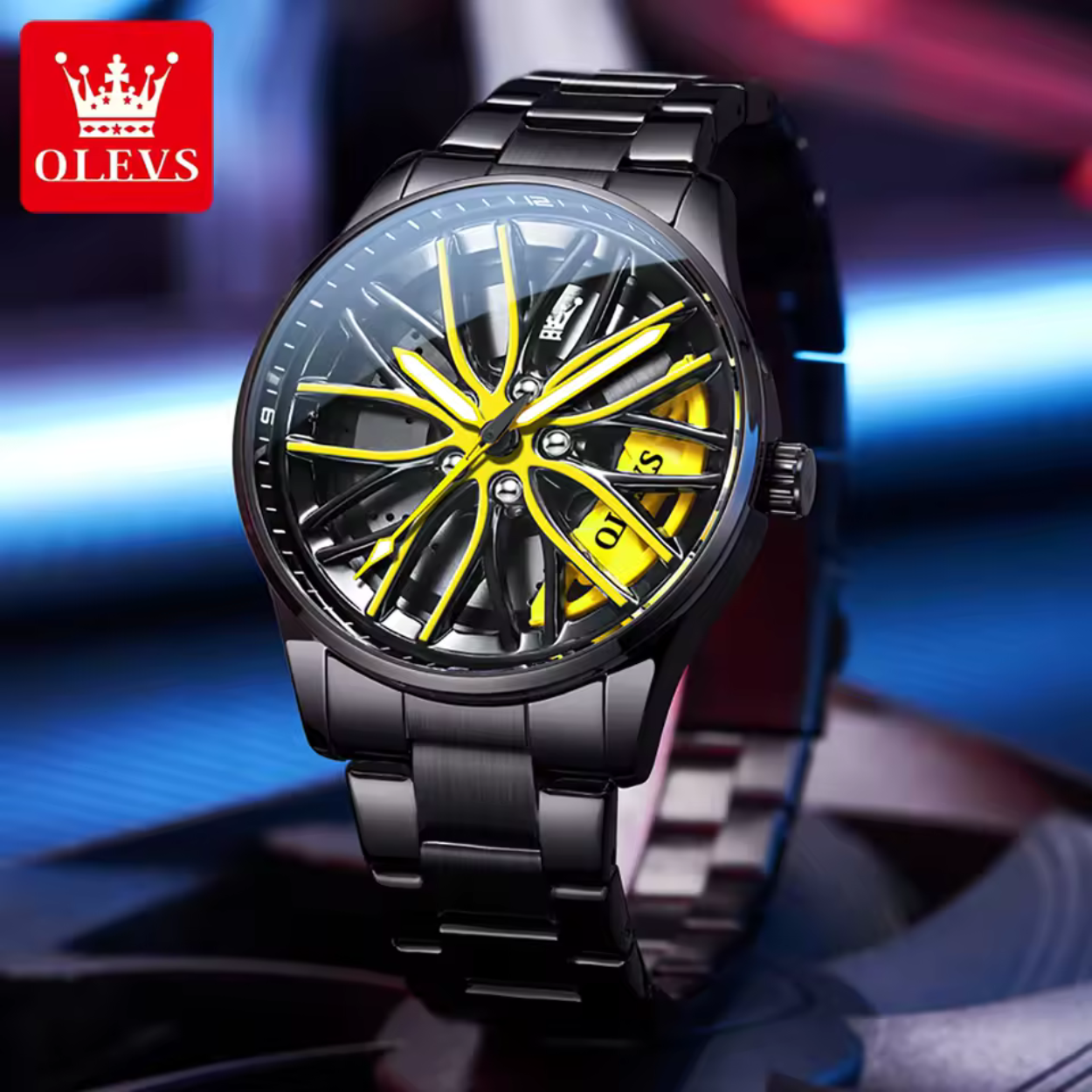 Reloj Elegante para Hombre Cronógrafo Deportivo