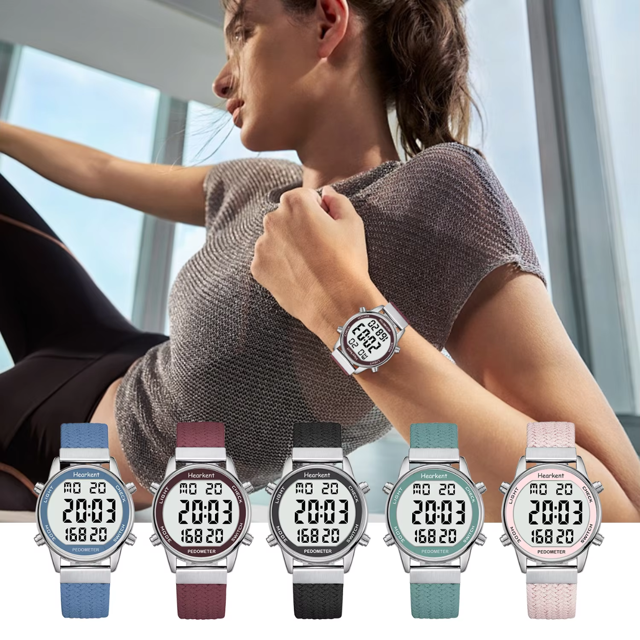 Reloj de Actividad Cardio con Podómetro