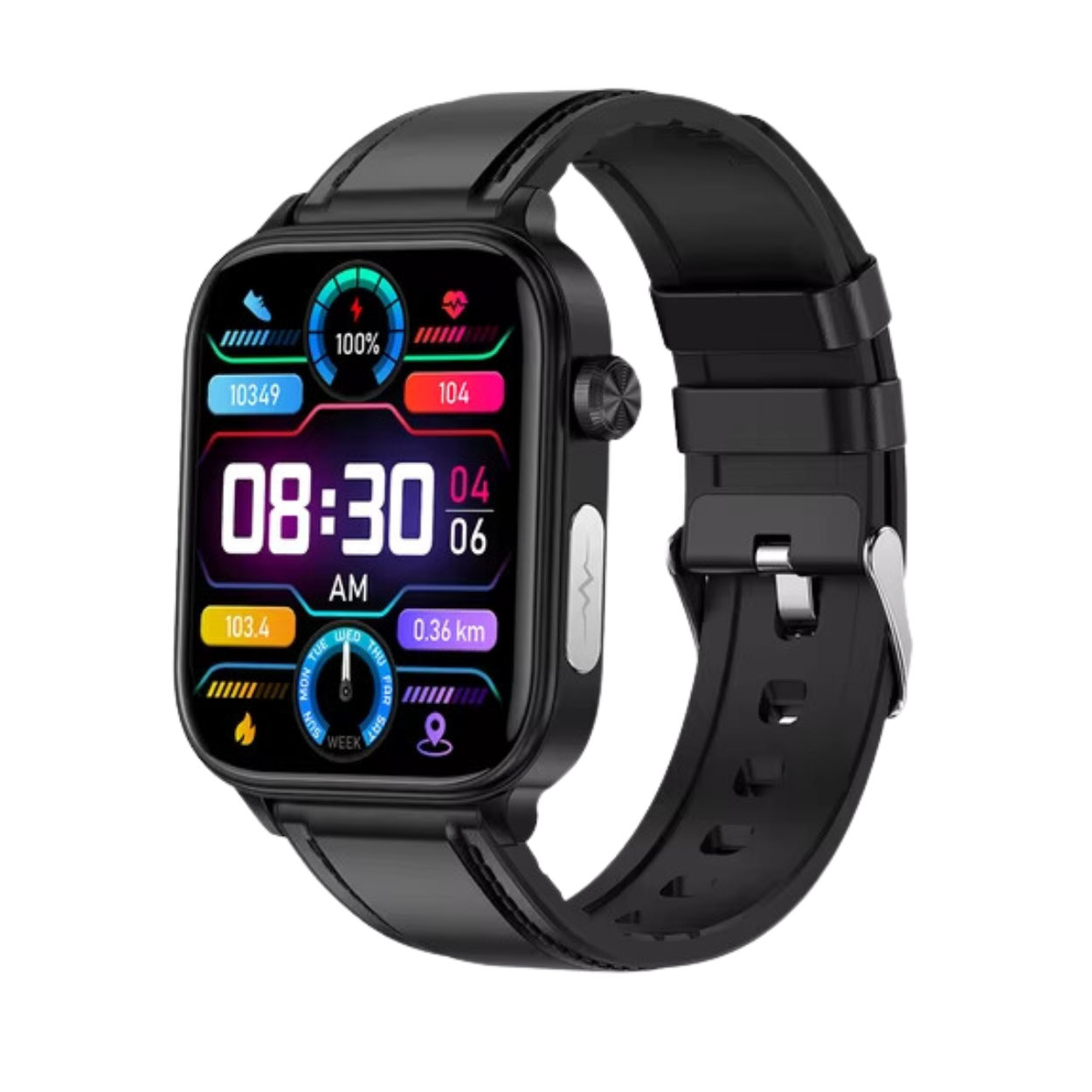 Reloj Inteligente Fitness con ECG y Seguimiento de Salud