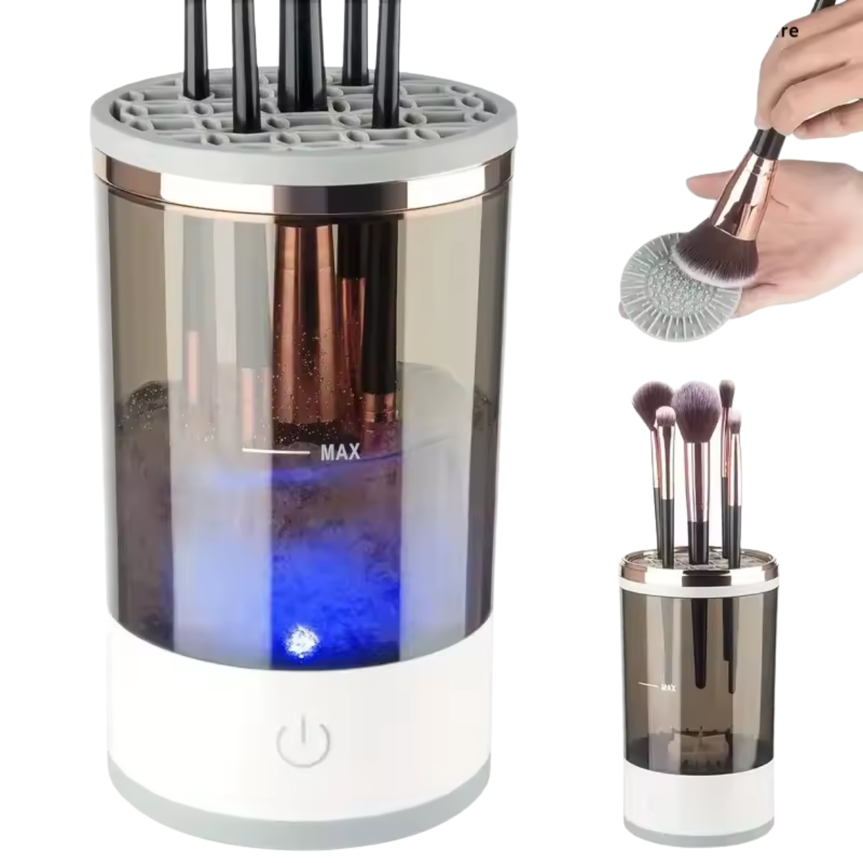 Limpiador Ultrasónico para Brochas de Maquillaje
