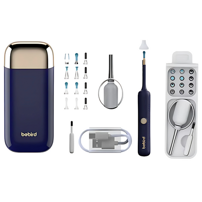 Limpiador de Oídos Profesional con Luz LED