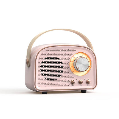 Altavoz Bluetooth Retro Elegante Sonido Inmersivo