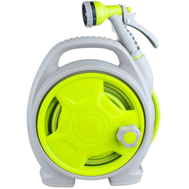 Manguera de Riego Compacta con Carrete y Pistola Universal