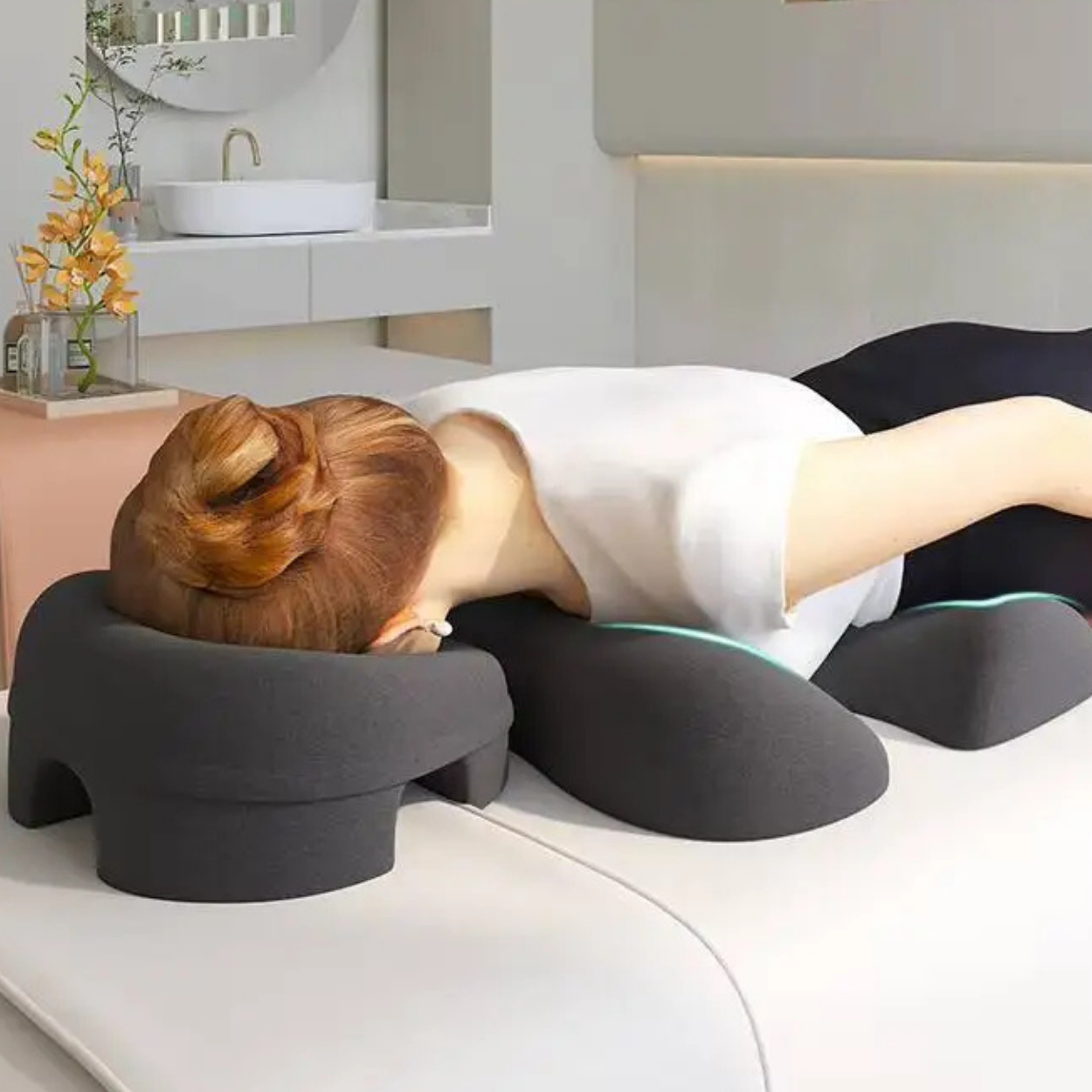 Almohada de Masaje Cómoda para Cara, Cuello y Espalda