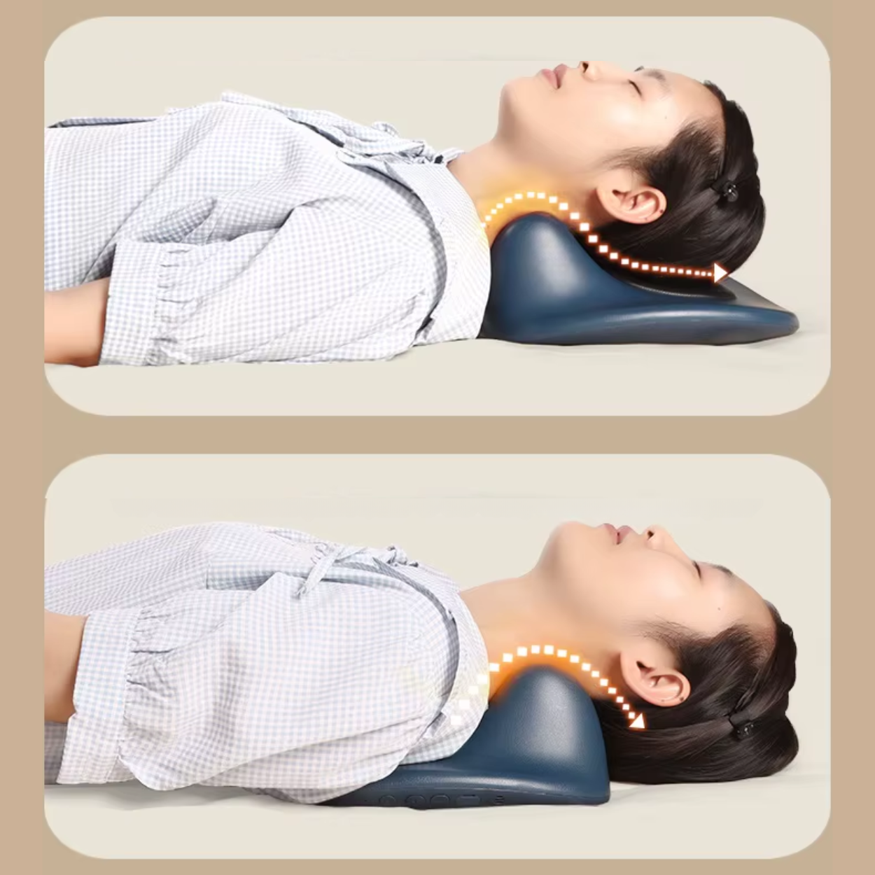 Almohada Cervical para Sueño Cómodo y Salud de la Espalda