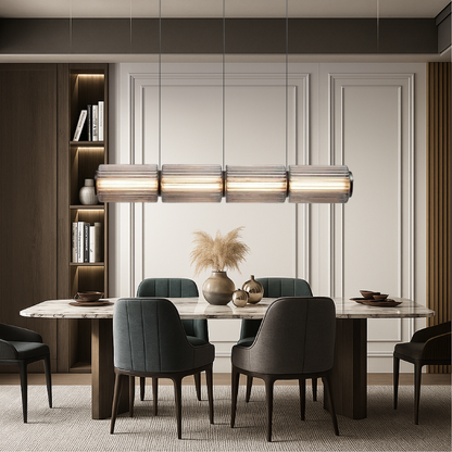 Lámpara Colgante de Vidrio Elegante LED