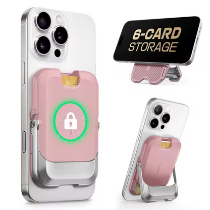 Cartera Magnética para iPhone con 6 Ranuras para Tarjetas