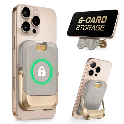 Cartera Magnética para iPhone con 6 Ranuras para Tarjetas