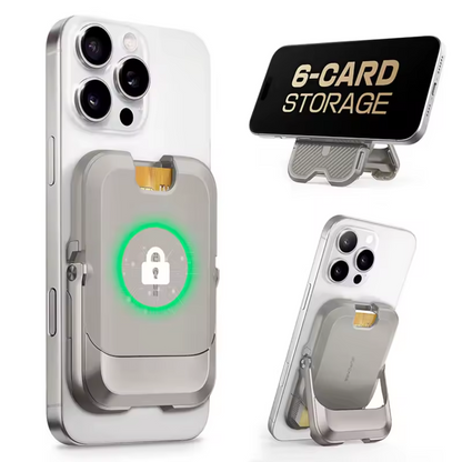 Cartera Magnética para iPhone con 6 Ranuras para Tarjetas