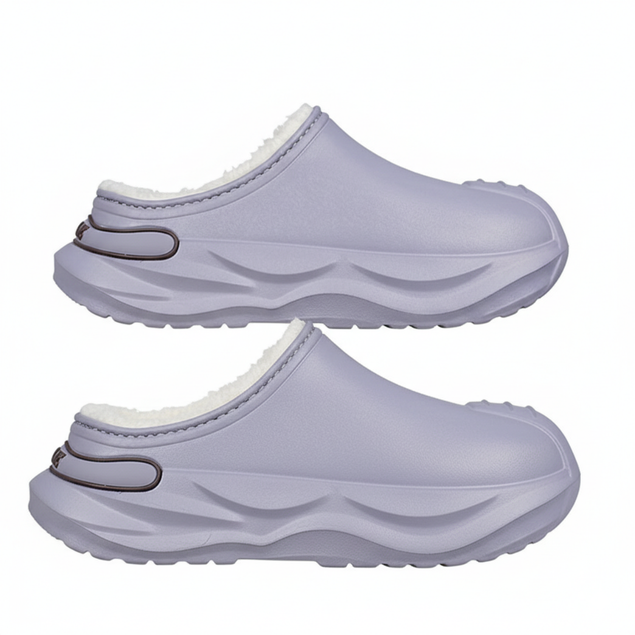 Pantuflas Zuecos de Invierno Forradas y Cómodas