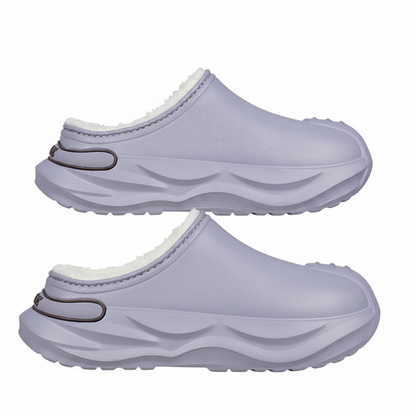 Pantuflas Zuecos de Invierno Forradas y Cómodas