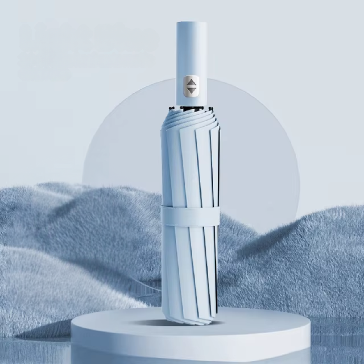 Paraguas Compacto Impermeable y Protector UV