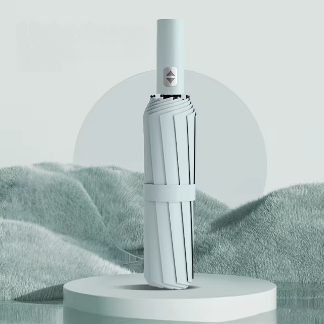 Paraguas Compacto Impermeable y Protector UV