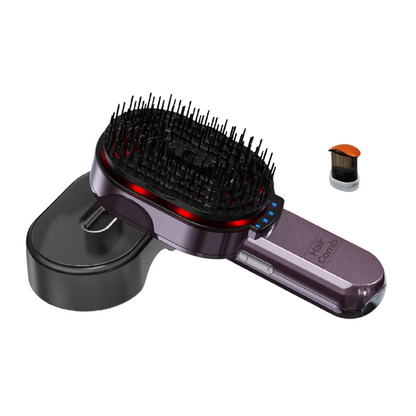 Peine con Aceite para Cabello con Masaje y Aplicador 4 en 1