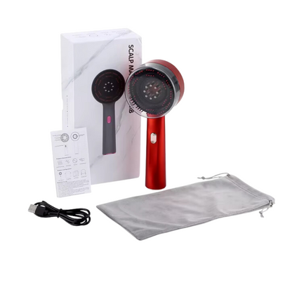 Peine Eléctrico de Masaje para Cuero Cabelludo Relajante