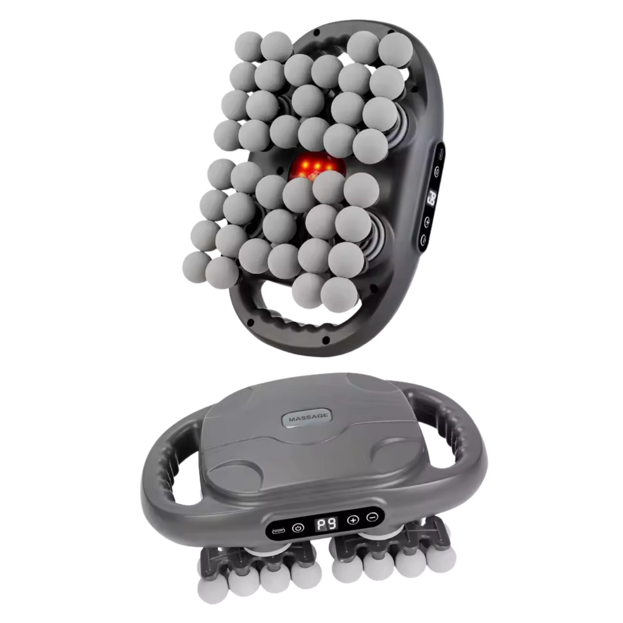 Pistolet de massage musculaire professionnel 6 têtes réglables puissant - Marcherelle