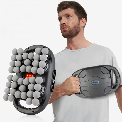 Pistola de Masaje Muscular Profesional 6 Cabezas Ajustables Potente