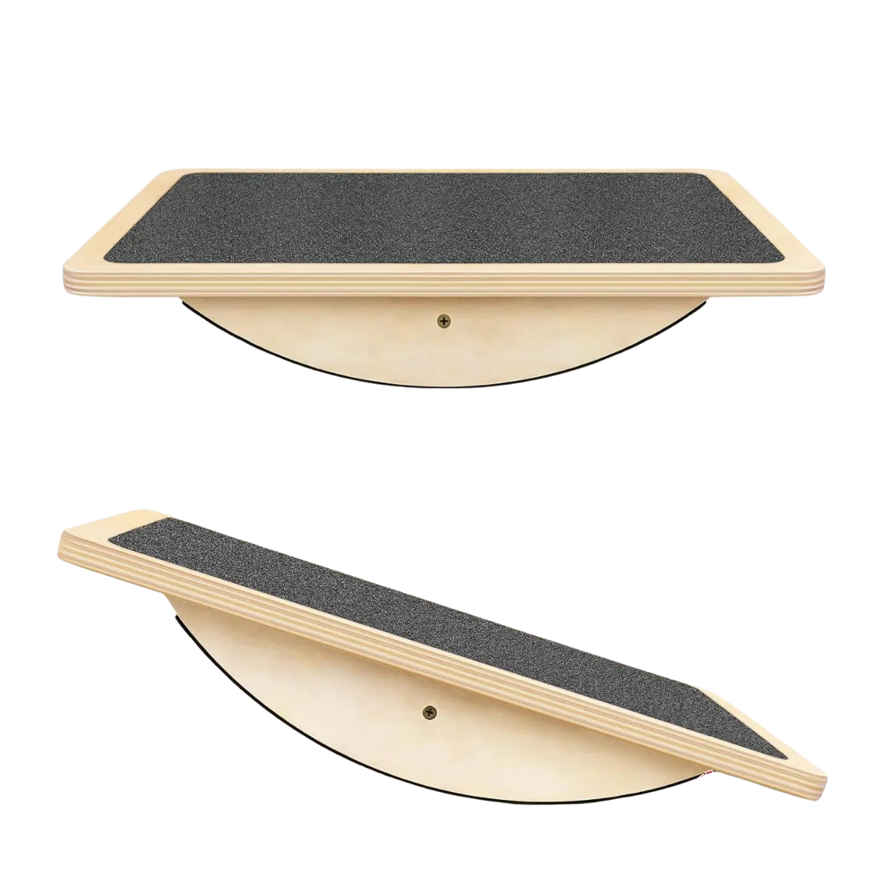 Tabla de Equilibrio de Madera Maciza con Superficie Antideslizante