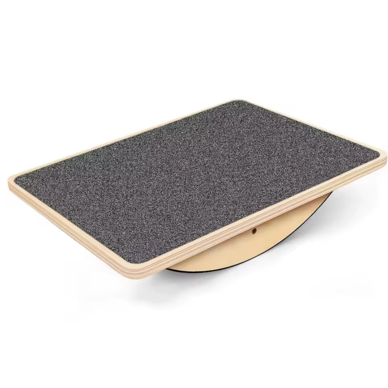 Tabla de Equilibrio de Madera Maciza con Superficie Antideslizante