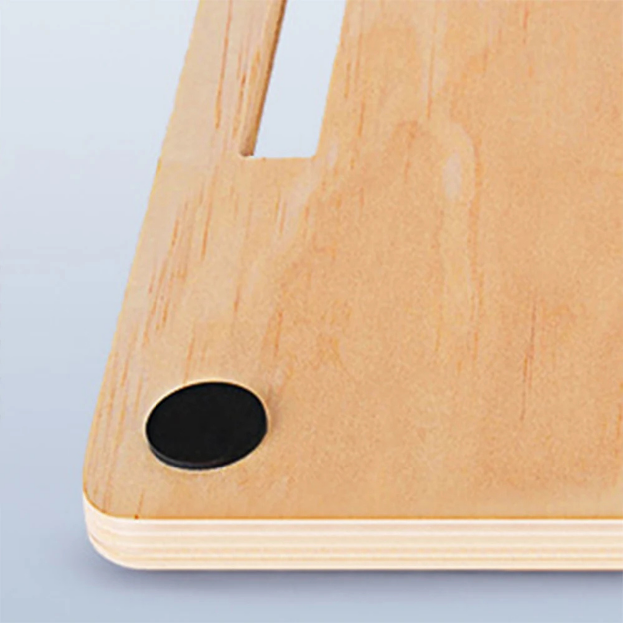 Tabla de Inclinación Ajustable de Madera para Estiramiento y Fortalecimiento Muscular
